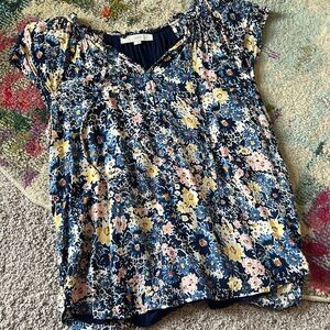 Loft Floral Blouse